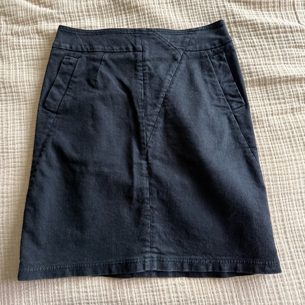 Dior Black Pencil Skirt Knee-Length Work